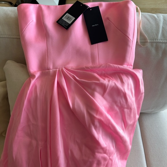 Alex Perry Hudson Strapless Satin-crepe Gown Size small - Picture 15 of 16